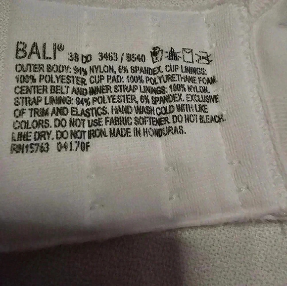 Bali Bra 38DD NWT - Picture 2 of 5